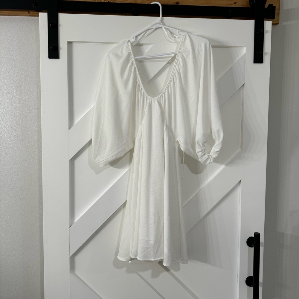 She + Sky White Dress. Worn once for bridal shower.